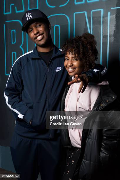 Novelist and Jade Avia attend a special screening of 'Atomic Blonde' hosted by Universal Pictures at Village Underground on August 2, 2017 in London,...