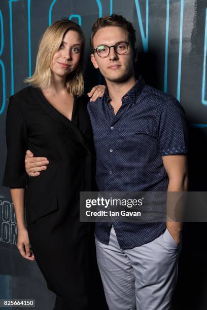 Hazel Heyes and Jack Howard attend a special screening of 'Atomic Blonde' hosted by Universal Pictures at Village Underground on August 2, 2017 in...