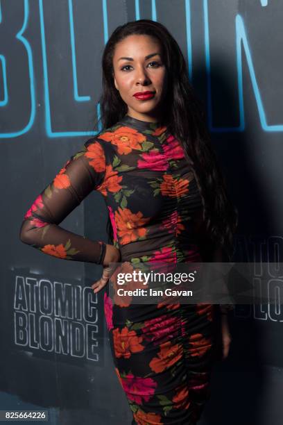 Kathryn Drysdale attends a special screening of 'Atomic Blonde' hosted by Universal Pictures at Village Underground on August 2, 2017 in London,...