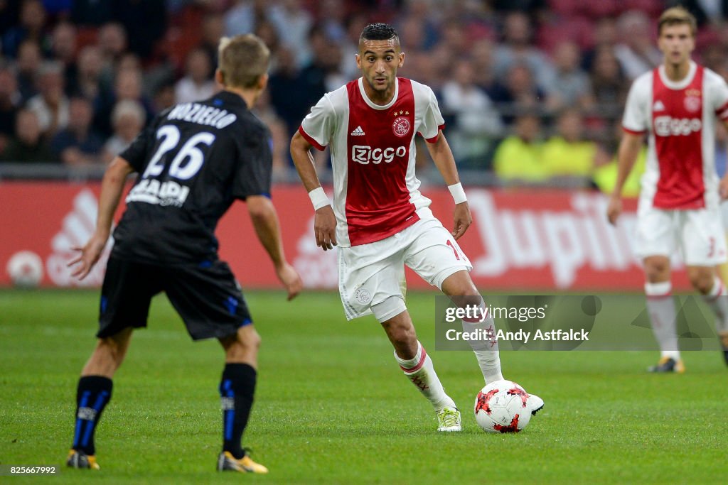 Ajax Amsterdam v OSC Nice - UEFA Champions League Qualifying Third Round: Second Leg