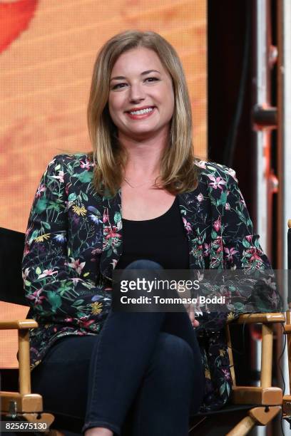 Emily Vancamp attends the 2017 Summer TCA Tour - CW Panels at The Beverly Hilton Hotel on August 2, 2017 in Beverly Hills, California.