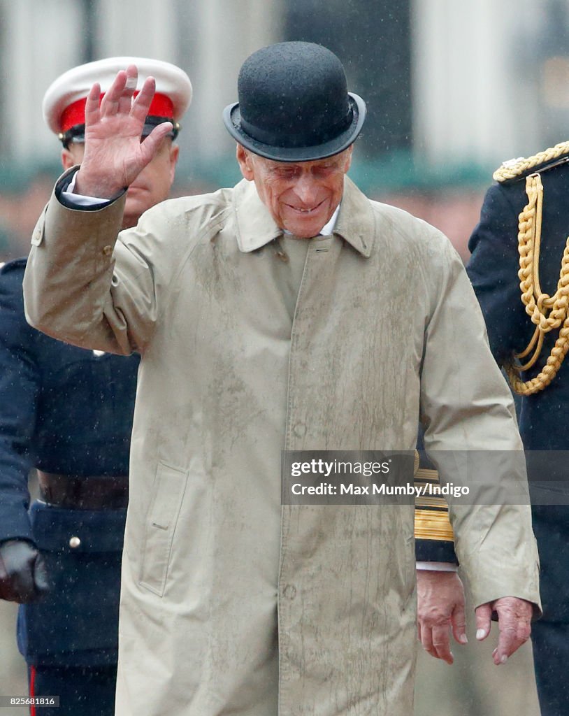 The Duke Of Edinburgh Attends The Captain General's Parade