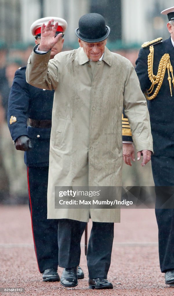 The Duke Of Edinburgh Attends The Captain General's Parade