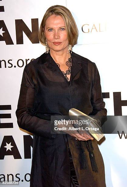 Actress Maud Adams arrives at The Thalians 52nd Anniversary Gala Honoring Sir Roger Moore to benefit The Thalians Mental Health Center at Cedars...