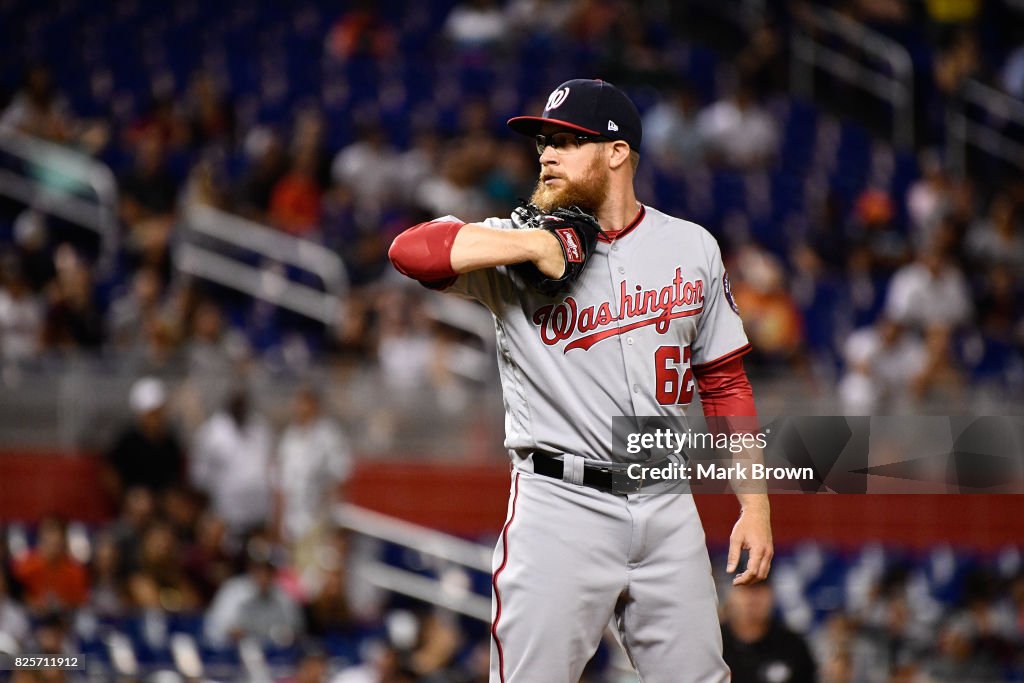 Washington Nationals v Miami Marlins