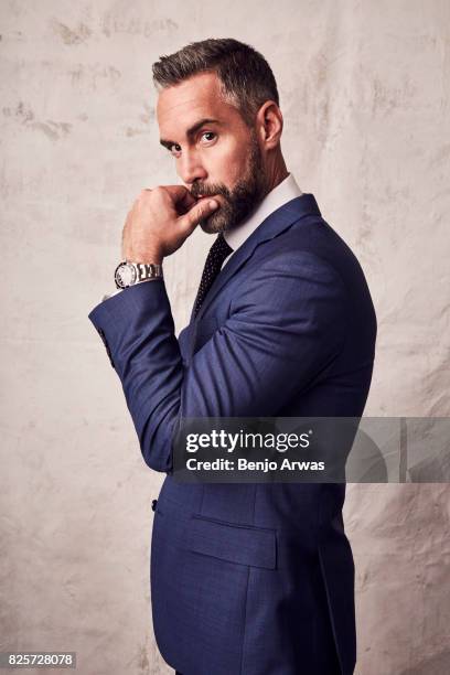 Actor Jay Harrington of CBS's 'S.W.A.T.' poses for a portrait during the 2017 Summer Television Critics Association Press Tour at The Beverly Hilton...