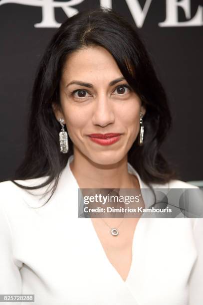 Huma Abedin attends the Screening Of "Wind River" at The Museum of Modern Art on August 2, 2017 in New York City.