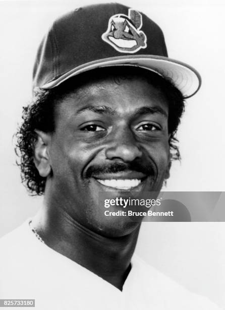 Julio Franco of the Cleveland Indians poses for a portrait circa March, 1984 in Scottsdale, Arizona.