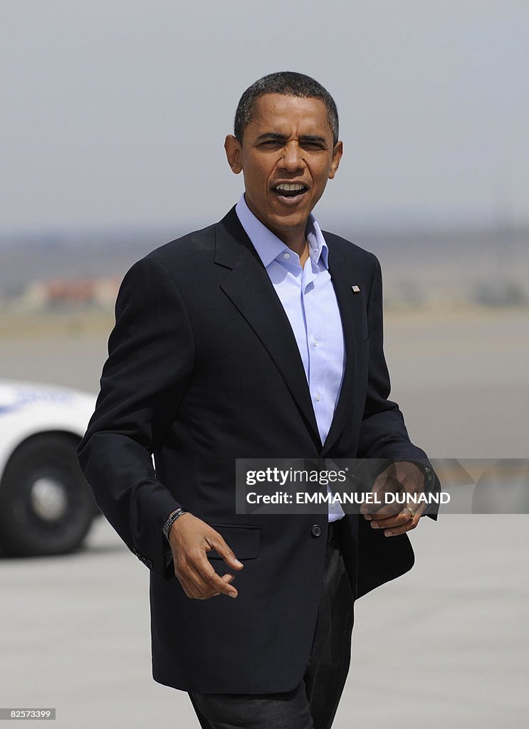 US Democratic presidential candidate Ill