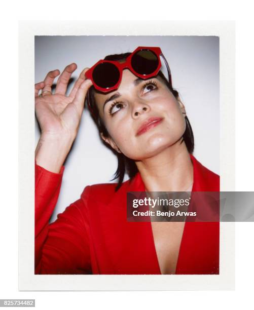 Actress Lina Esco of CBS's 'S.W.A.T.' is photographed on polaroid film during the 2017 Summer Television Critics Association Press Tour at The...