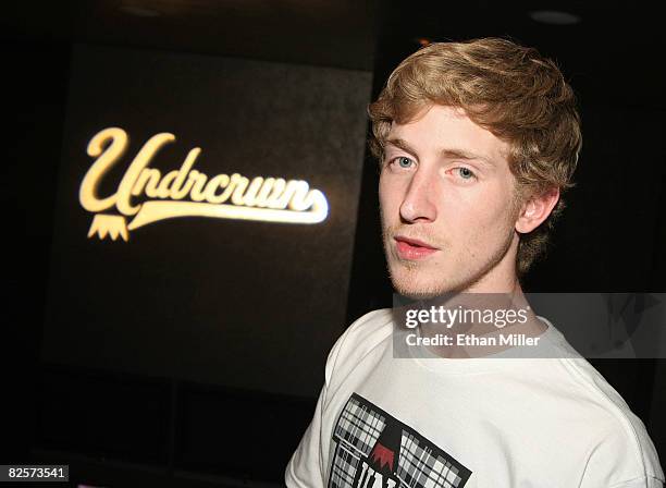Like Asher Roth The Rapper 47 Undrcrwn Experience At The Palms Hardwood Suite Stock Photos, High ...