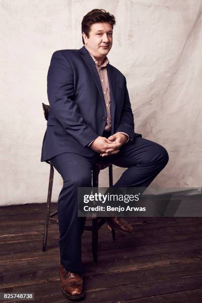 Actor Lance Barber of CBS's 'Young Sheldon' is photographed during the 2017 Summer Television Critics Association Press Tour at The Beverly Hilton...