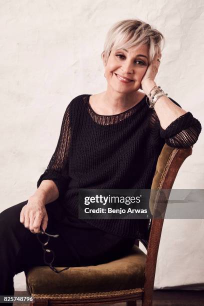 Actress Annie Potts of CBS's 'Young Sheldon' is photographed during the 2017 Summer Television Critics Association Press Tour at The Beverly Hilton...