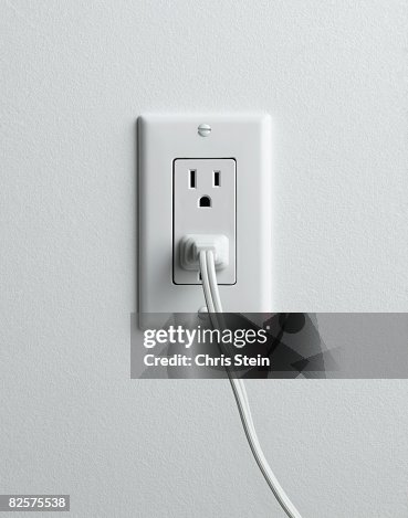 Electrical Outlet With Plug High-Res Stock Photo - Getty Images
