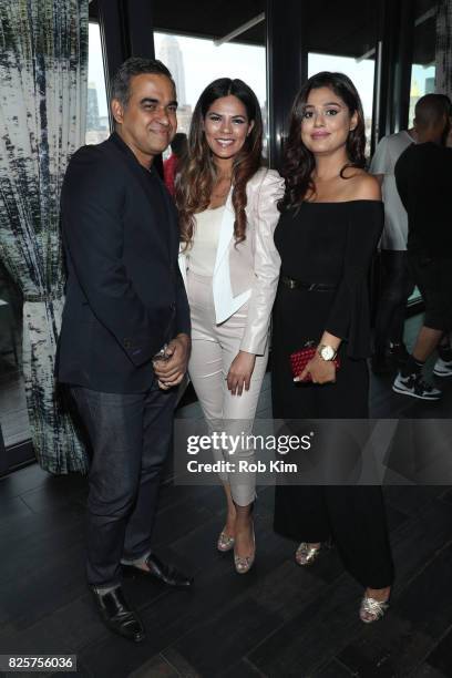 Designer Bibhu Mohapatra attends Zee Entertainment's 'Made In America' Launch Event at PHD Rooftop Lounge at Dream Downtown on August 2, 2017 in New...