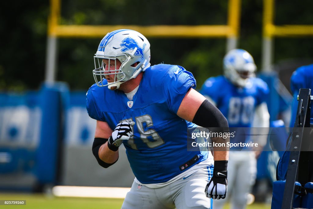 NFL: AUG 02 Lions Training Camp