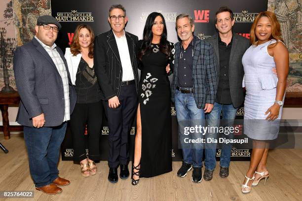 Producer Adam Freeman, WE tv EVP of Development and Original Programming Lauren Gellert, WE tv President Marc Juris, Patti Stanger, producer Rob Lee,...