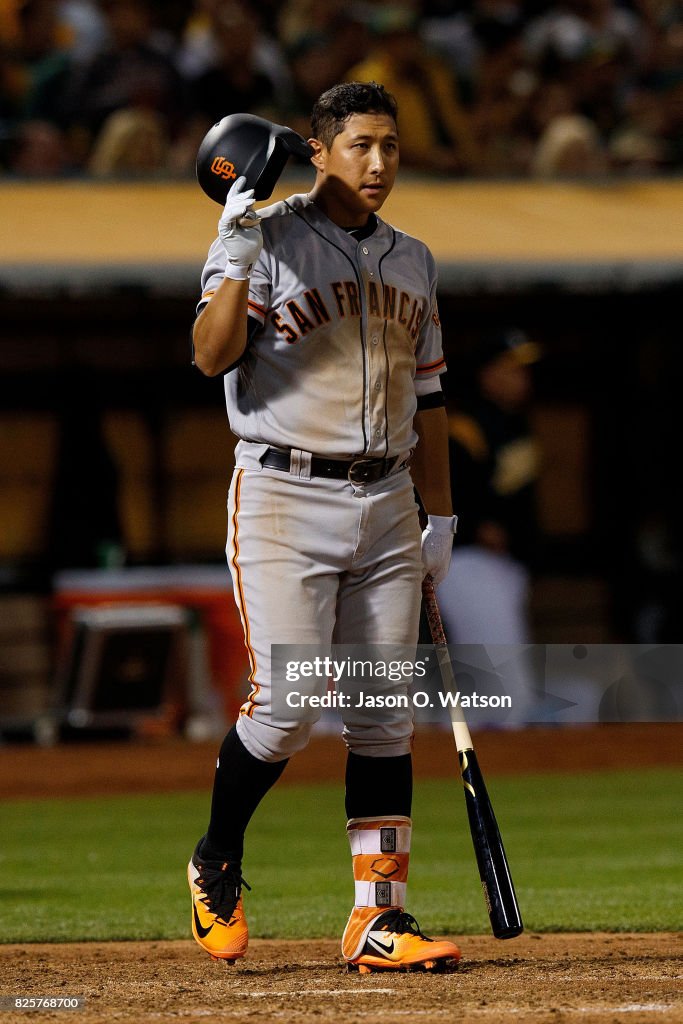 San Francisco Giants v Oakland Athletics