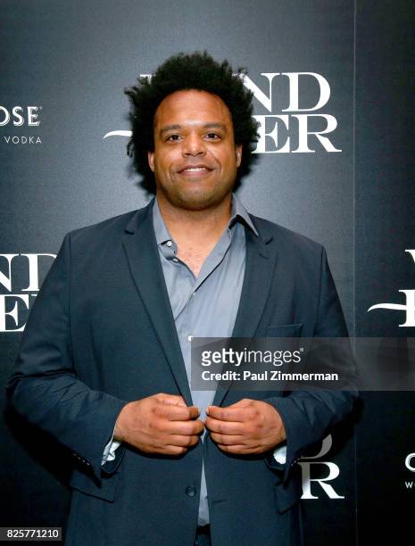 Eric Lewis attends The Weinstein Company With FIJI, Grey Goose, Lexus And NetJets Host A Screening Of "Wind River" - Arrivals at The Museum of Modern...