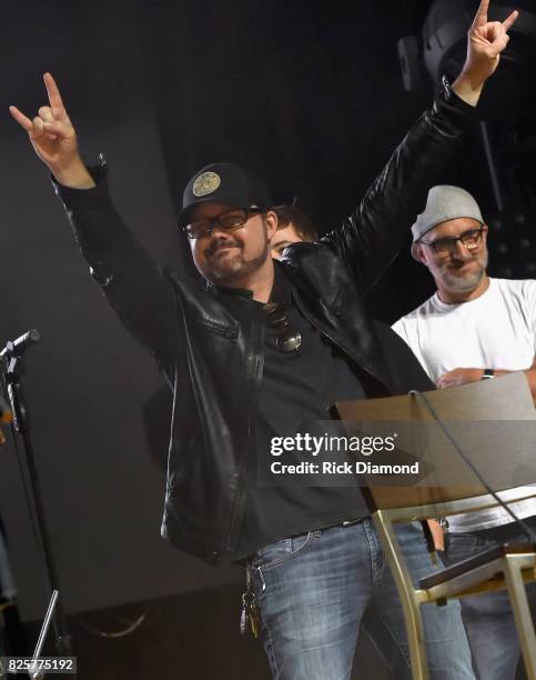 Singer/Songwriter Deric Ruttan attends Jason Aldean's Triple Party at Wildhorse Saloon on August 2, 2017 in Nashville, Tennessee.