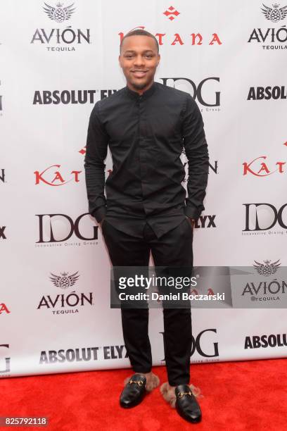 Bow Wow attends during the Katana Chicago grand opening celebration hosted by Innovative Dining Group at Katana Chicago on August 2, 2017 in Chicago,...