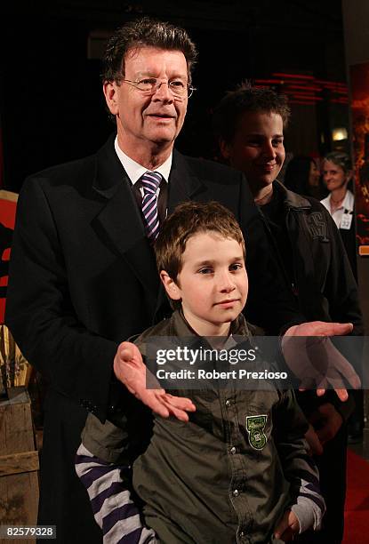 Red Symons arrives for the premiere of 'The Mummy' at the Hoyts Melbourne Central Cinemas on August 28, 2008 in Melbourne, Australia.