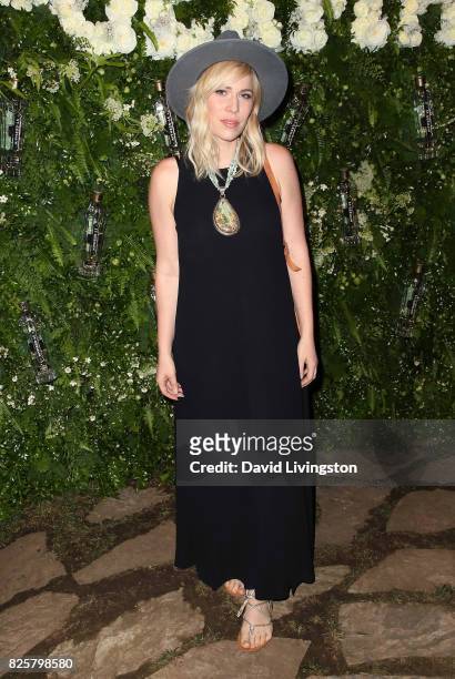 Singer Natasha Bedingfield attends the Maison St-Germain LA debut hosted by Lily Kwong at the Houdini Estate on August 2, 2017 in Los Angeles,...