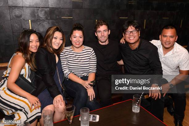 Guests attend the Katana Chicago grand opening celebration hosted by Innovative Dining Group at Katana Chicago on August 2, 2017 in Chicago, Illinois.