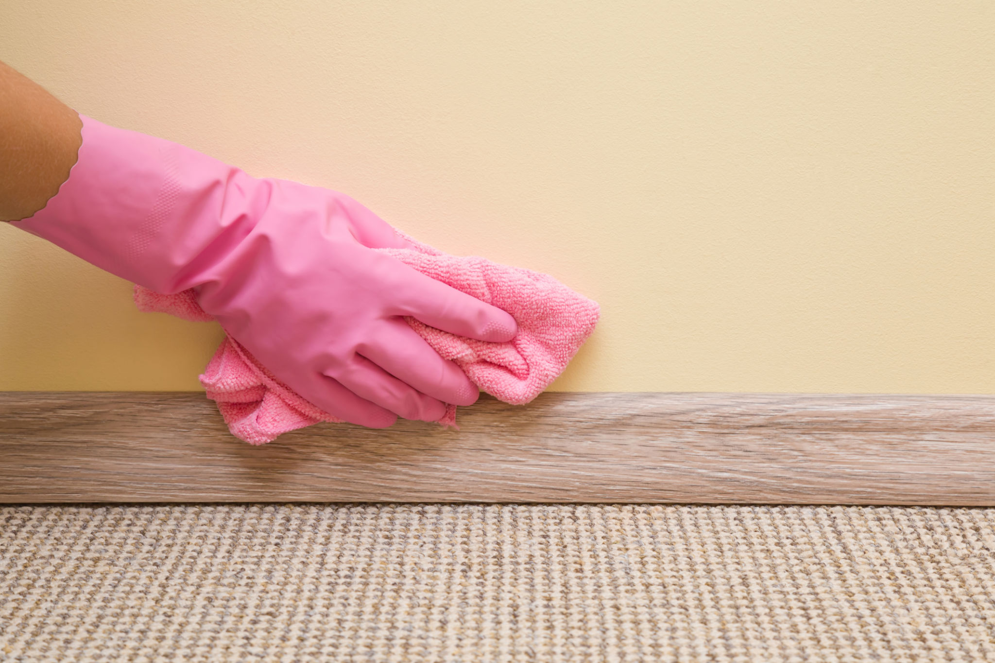 cleaning walls