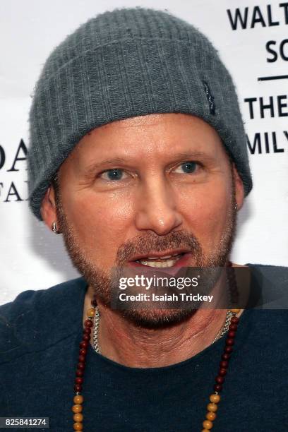 Singer Corey Hart attends Canada's Walk Of Fame Presents Music Under The City Stars at Casa Loma on August 2, 2017 in Toronto, Canada.