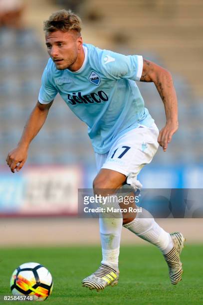 Ciro Immobile of SS Lazio in action during the pre-season friendly match between SS Lazio and Kufstein on August 1, 2017 in Kufstein, Austria.