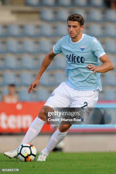 Wesley Hoedt of SS Lazio in action during the pre-season friendly match between SS Lazio and Kufstein on August 1, 2017 in Salzburg, Austria.