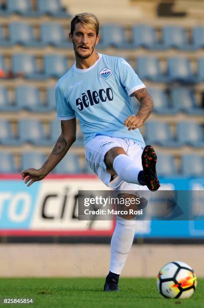 Luis Alberto of SS Lazio in action during the pre-season friendly match between SS Lazio and Kufstein on August 1, 2017 in Salzburg, Austria.