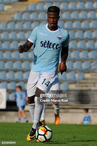 Balde Diao Keita of SS Lazio in action during the pre-season friendly match between SS Lazio and Kufstein on August 1, 2017 in Kufstein, Austria.