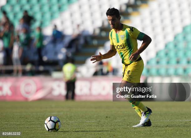 Tondela defender Ricardo Costa from Portugal in action during the League Cup match between Vitoria Setubal and CD Tondela at Estadio do Bonfim on...