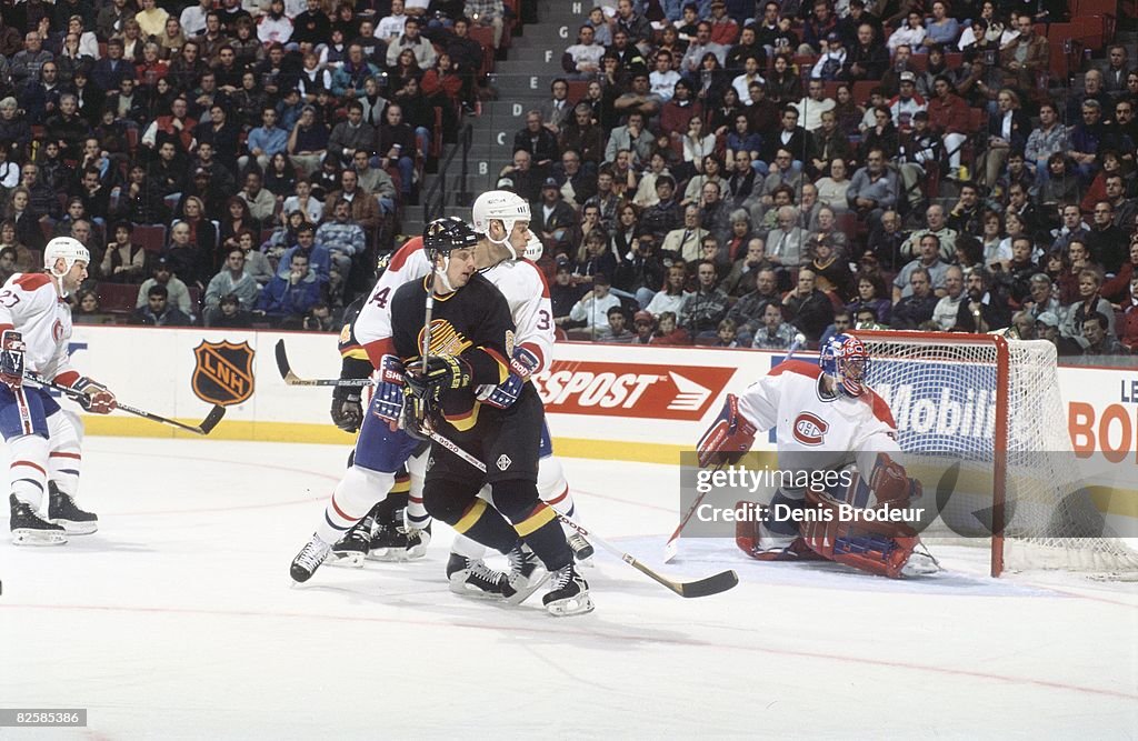 Vancouver Canucks v Montreal Canadiens 1996-97