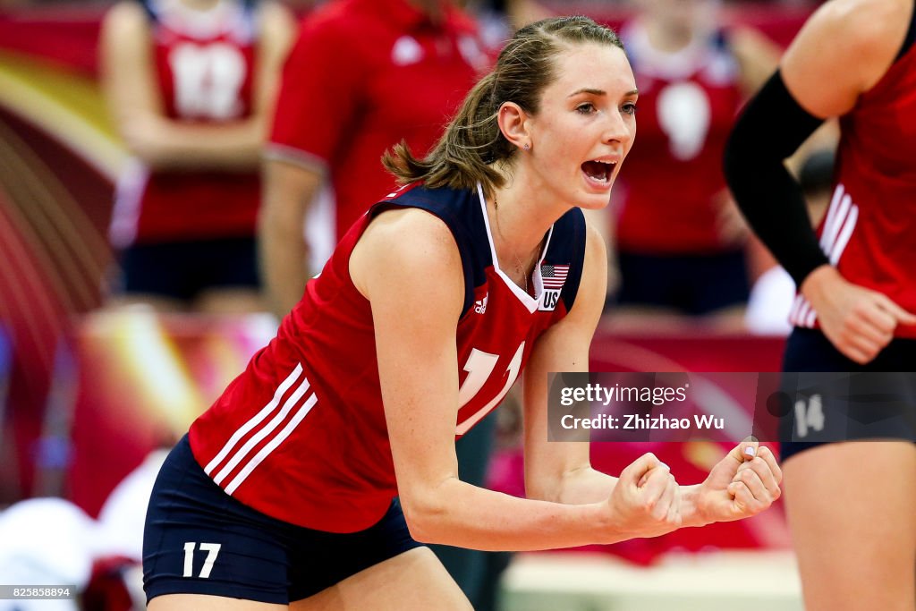2017 Nanjing FIVB World Grand Prix Finals - U.S.A v Italy