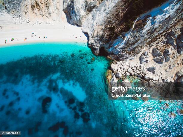 mediterranean coastline - standing water stock pictures, royalty-free photos & images