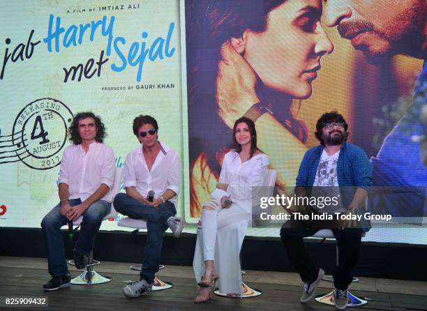 Jab Harry Met Sejal song launch  Shah Rukh Khan and Anushka Sharma launch  new number from Jab Harry Met Sejal