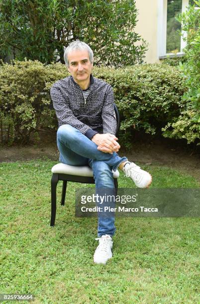 Director Olivier Assayas attends a photocall during the 70th Locarno Film Festival on August 3, 2017 in Locarno, Switzerland.
