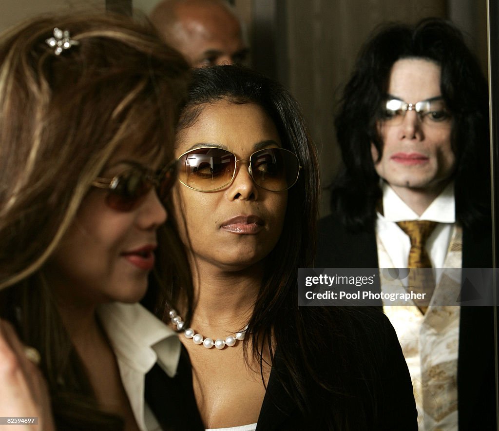 James Rozay Jackson Janet Jackson And Michael Jackson And Latoya Jackson