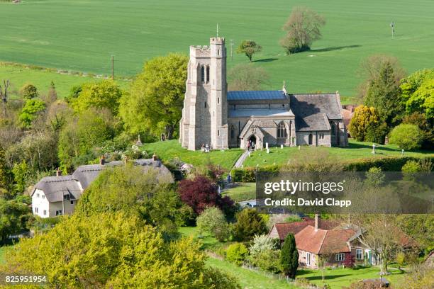 ellesborough church, ellesborough, buckinghamshire - ellesborough stockfoto's en -beelden