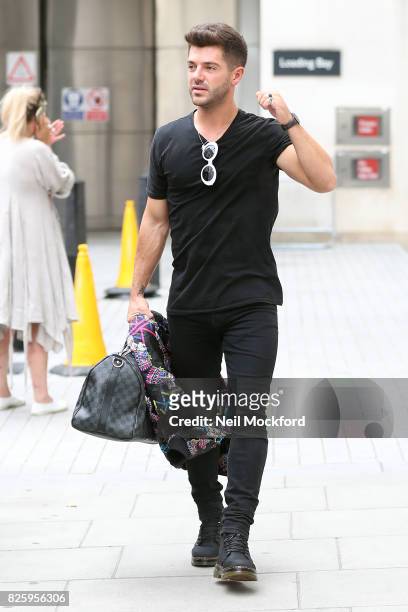 Alex Mytton seen at the BBC Studios on August 3, 2017 in London, England.