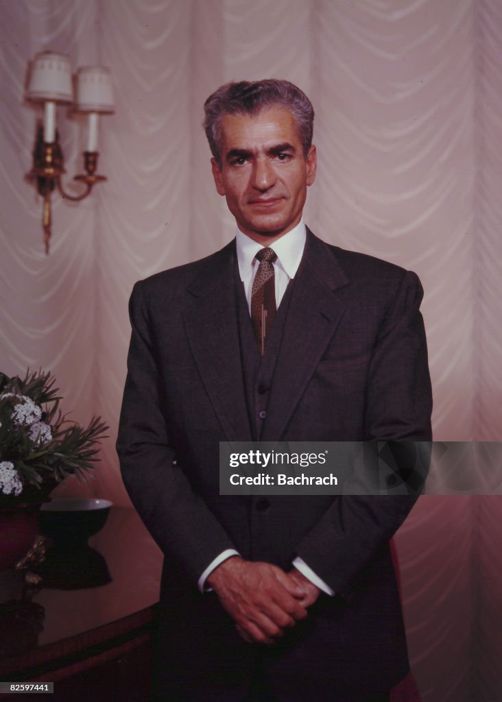Portrait Of Muhammad Reza Shah Pahlavi Of Iran