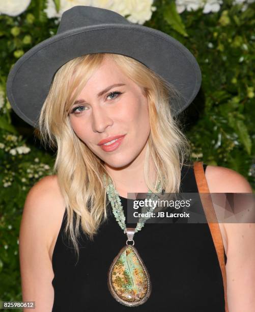 Natasha Bedingfield attends the Maison St-Germain LA Debut hosted by Lily Kwong on August 02, 2017 in Los Angeles, California.
