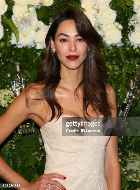 Emi Renata attends the Maison St-Germain LA Debut hosted by Lily Kwong on August 02, 2017 in Los Angeles, California.