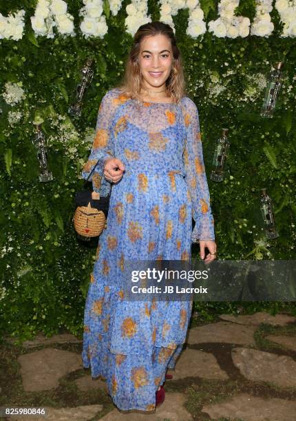 Chelsea Leyland attends the Maison St-Germain LA Debut hosted by Lily Kwong on August 02, 2017 in Los Angeles, California.