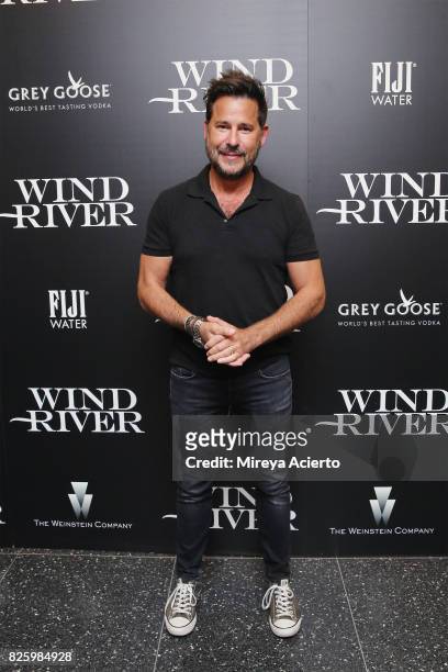 Ricky Paull Goldin attends The Weinstein Company with FIJI, Grey Goose, Lexus and NetJets host a screening of "Wind River" at The Museum of Modern...