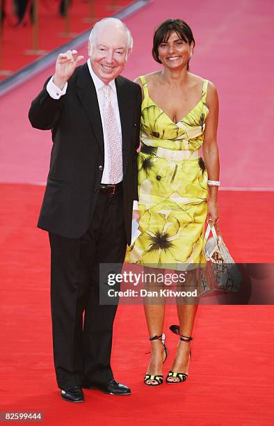 Carlo Giovannelli and Roberta Rossi attend the 'The Burning Plain' premiere at the Sala Grande during the 65th Venice Film Festival on August 29,...