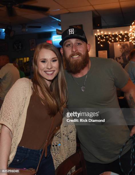 Singer/Songwriters Alyssa Trahan and Jesse Keith Whitley attend "An Intimate Night With The Morgans" Lorrie Morgan, Marty Morgan And Guests at...